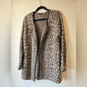 Gerry Weber Grey Open Sweater Size 8